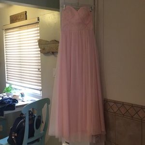 Convertible Birdy Grey Pink Tulle Bridesmaid dress